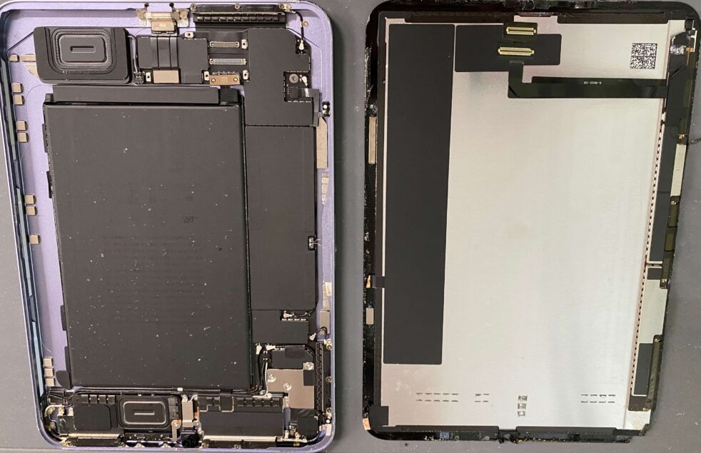 【スマホ修理工房　上野店】iPad mini5（アイパッドミニ5　A2132/A2124）のバッテリー交換